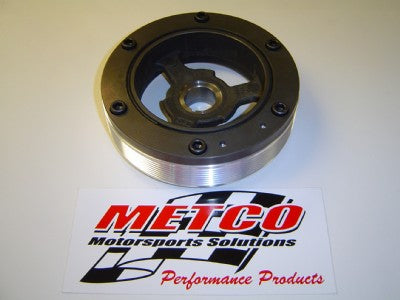 Metco MotorSports® (05-14) Mustang 7.55" Overdrive Crank Pulley - 10 Second Racing
