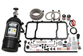 NOS® Dry Nitrous Oxide System For Holley LS HI-Ram Intake Manifold- Black - 10 Second Racing