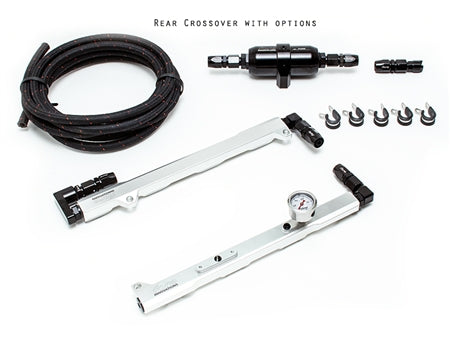 Fore Innovations® (96-04) Mustang SN95 2V Fuel Rail & Line Upgrade Kit - 10 Second Racing
