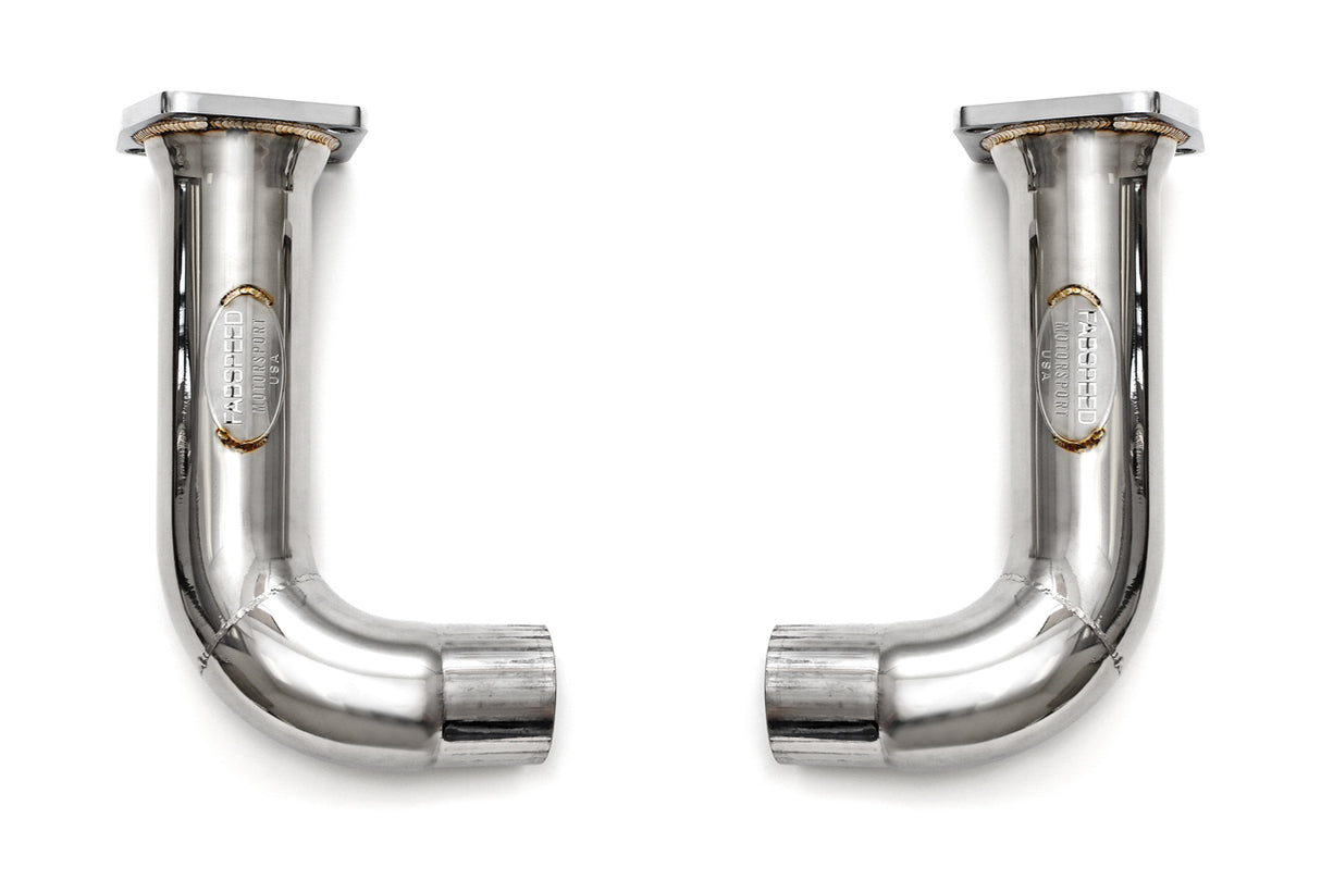 FabSpeed® (16-20) Porsche 991.2 Turbo / Turbo S Cat Bypass Pipes 