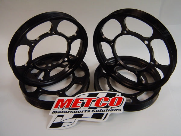 Metco MotorSports® (09-21) GM LSA/LT4 Crank Pulley Ring - 10 Second Racing