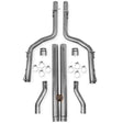 DiabloSport® (08-14) Challenger SRT BlackHeart™ 304 SS Cat-Back Exhaust System with Split Rear Exit 