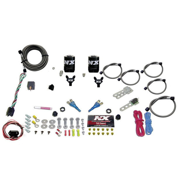 Nitrous Express® (07-21) 370Z/GT-R Dual Nozzle Nitrous Oxide System (35-150Hp) - 10 Second Racing