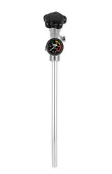 NOS® 5 LB. BOTTLE SUPER HI-FLOW VALVE ASSEMBLY WITH SIPHON TUBE & GAUGE - 10 Second Racing