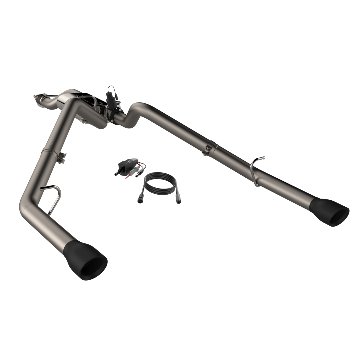 QTP® (19-23) RAM 1500 304SS 3" Valvetronic Screamer Cat-Back System
