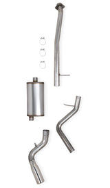 Hooker® (04-07) Silverado/Sierra 409SS 3" Cat-Back System (Crew/Ext Cab-143" WB)