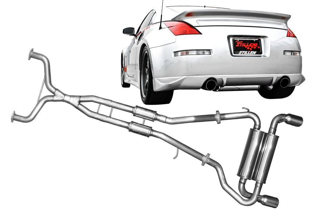Stillen® (02-09) Nissan 350Z 304SS 3" Cat-Back Exhaust
