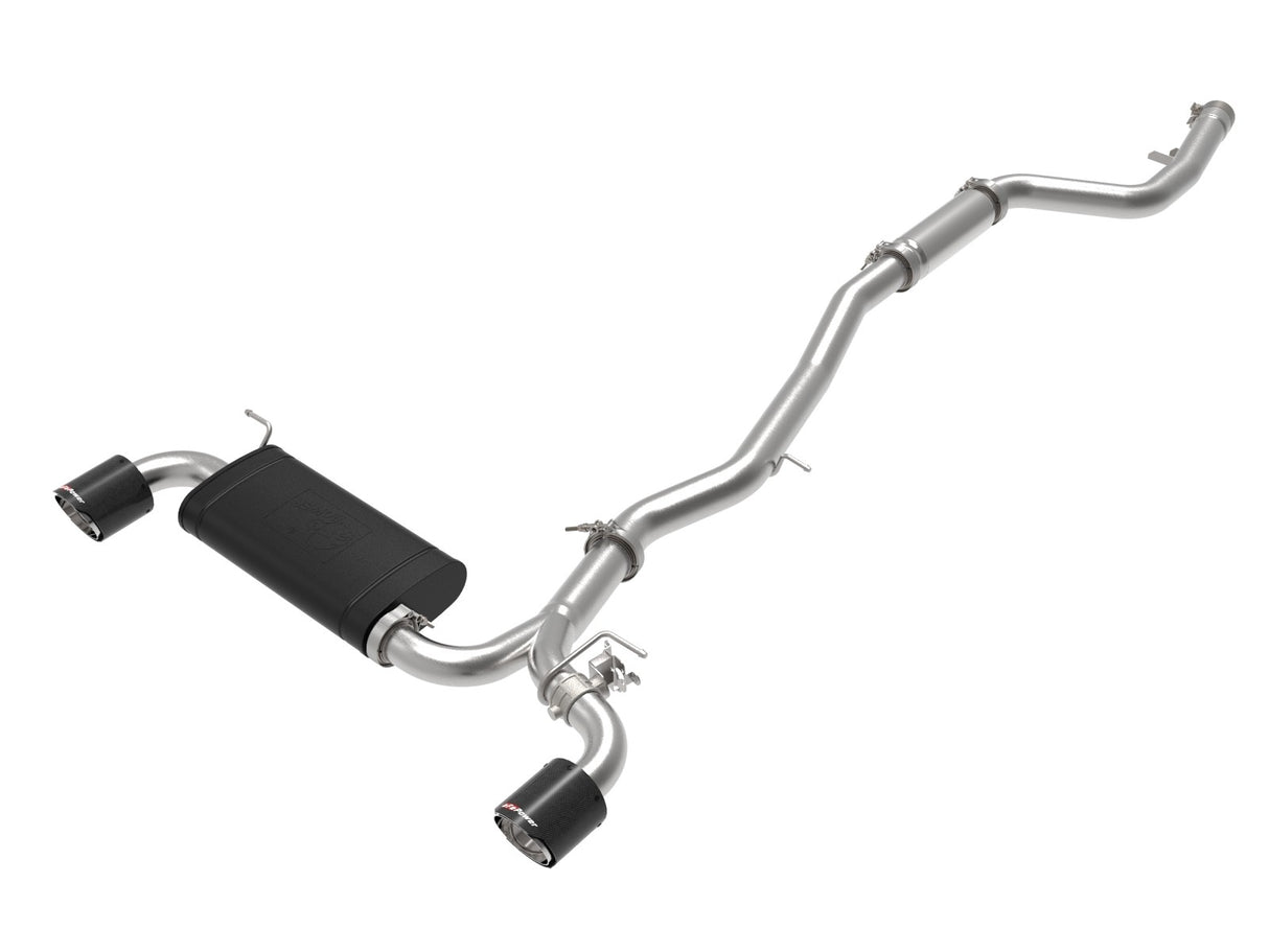 Takeda® (20-24) Toyota GR Supra 3" to 2-1/2" 304SS Cat-Back Exhaust