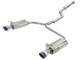 Takeda® (13-17) Accord Sedan 2-1/2" to Dual 1-3/4" 304SS Cat-Back System