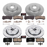 Power Stop® Durango/Grand Cherokee SRT 1-Click Z23 Evolution Sport Drilled/Slotted Brake Kit
