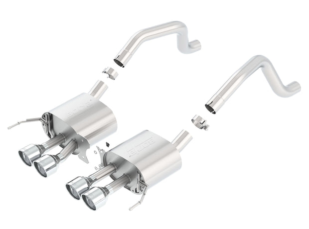 Borla® (14-19) Z06/Grand Sport S-Type 2.75" 304SS Axle-Back System without AFM/NPP - 10 Second Racing