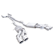 Stainless Works® (16-20) CTS-V Turbo 304SS Cat-Back Exhaust System W/ Quad Rear Exit 
