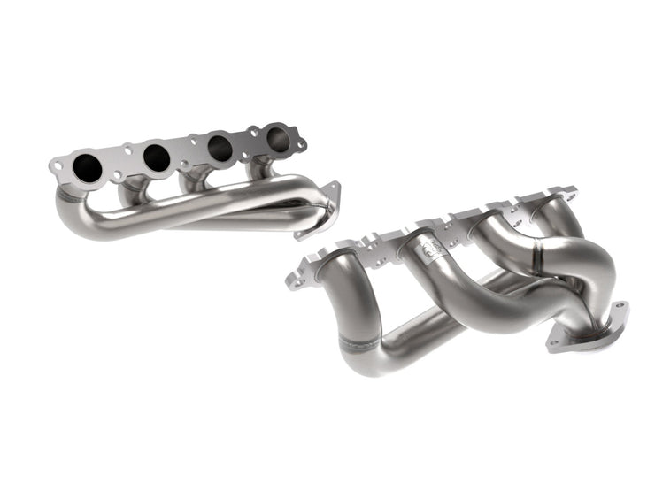 aFe® (20-23) F-250/F-350 304SS Twisted Steel Shorty Headers