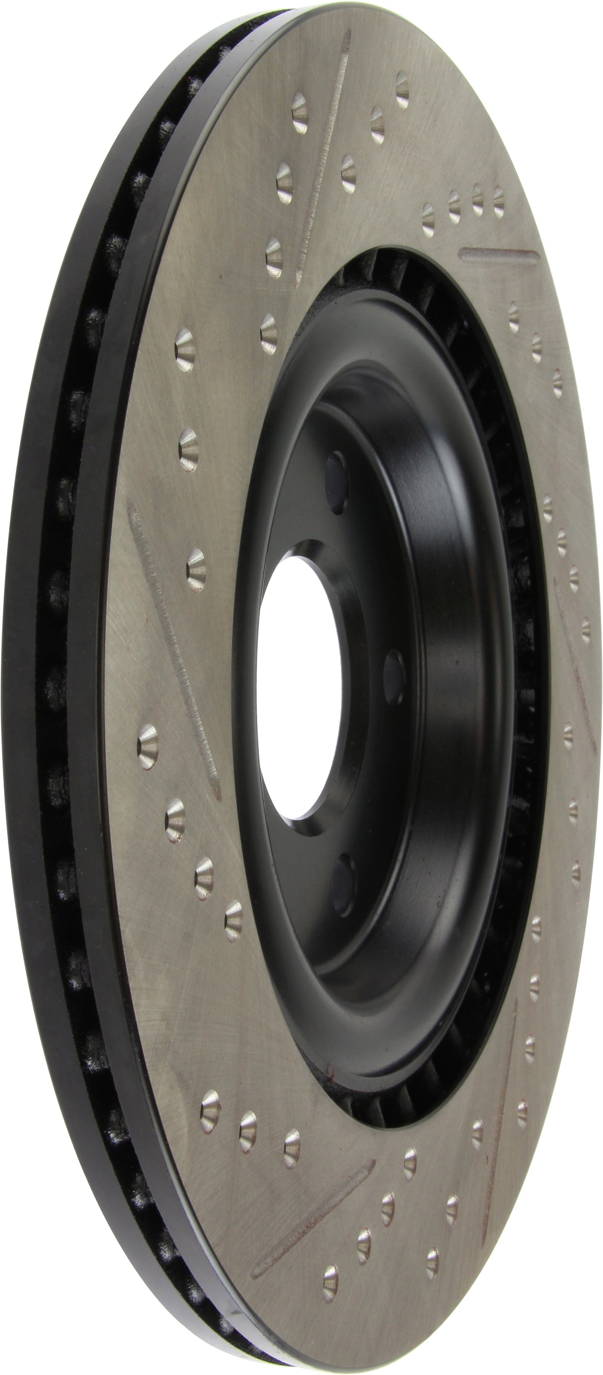 Stoptech® (17-23) Audi S4 Sport Performance Drilled/Slotted Rear Brake Rotor