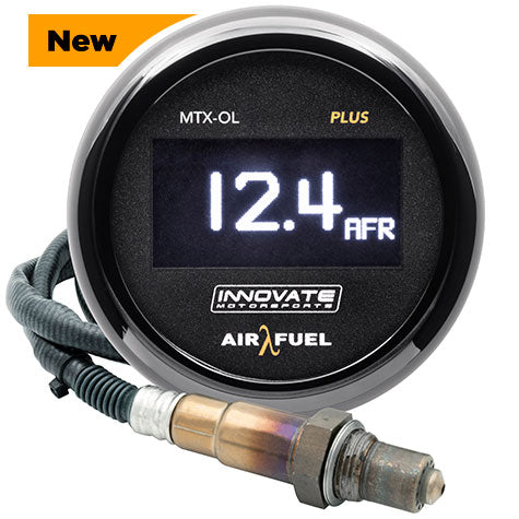 Innovate Motorsports® MTX-OL PLUS Wideband Air/Fuel OLED Gauge - 10 Second Racing