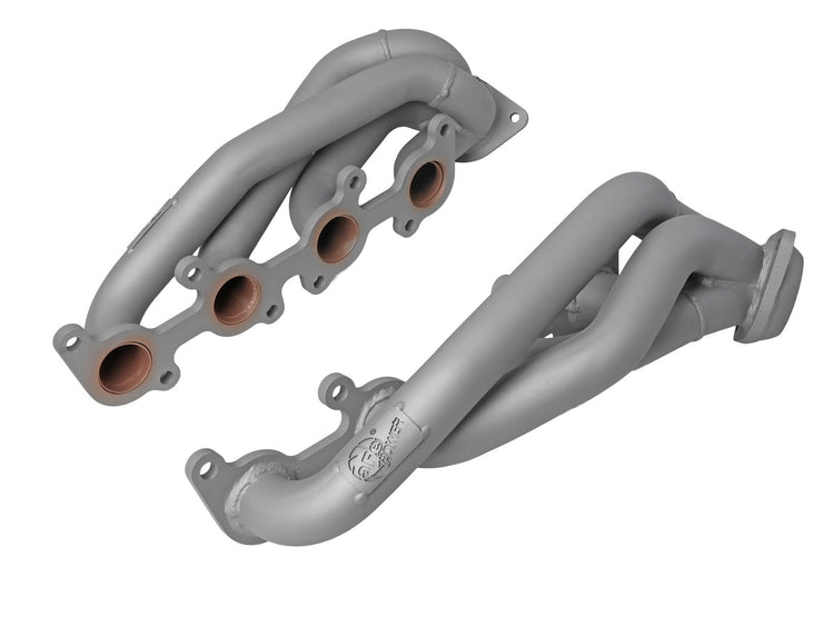 aFe® (15-22) F-150 Twisted Steel™ 1-5/8" 304SS Shorty Headers - 10 Second Racing