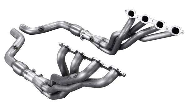 American Racing Headers® (16-19) CTS-V 304SS 3" Shorty Headers with Mid-Pipes