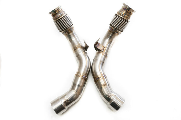 FabSpeed® (17-20) BMW M5 F90 Secondary Cat Bypass Pipes 