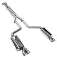 Kooks® (15-21) Challenger R/T 304SS 3" Cat-Back Exhaust System w/ Split Rear Exit - 10 Second Racing