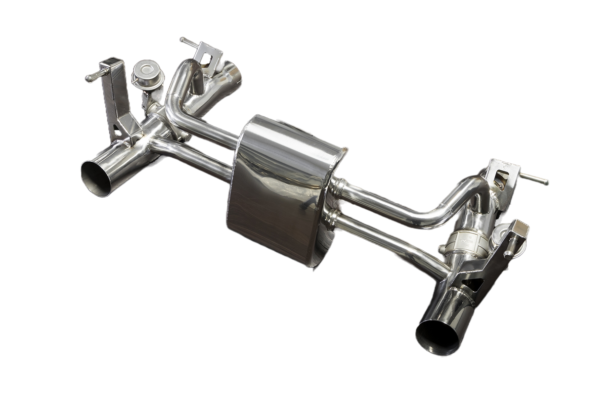 Boost Logic® (15-20) Ferrari 488 304SS Valved Exhaust System