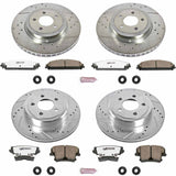 Power Stop® (05-21) Mopar V6/V8 Z26 Street Warrior Brake Kit - 10 Second Racing