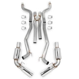Hooker® (10-14) Camaro BlackHeart™ 304 SS Cat-Back Exhaust System 