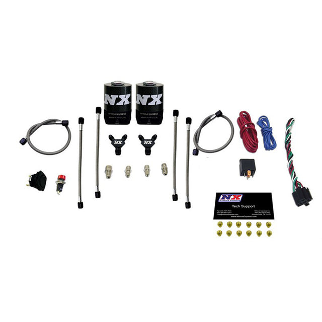 Nitrous Express® (05-15) GM LS Dual Stage Upgrade For Dual Stage Throttle Body Plates - 10 Second Racing