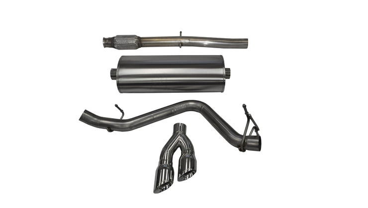 Corsa® (14-19) Silverado/Sierra Touring 304SS 3" Cat-back System with 4" OD Tips (143.5" WB)
