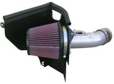 K & N ® (00-07) Subaru Impreza WRX/WRX STI 69 Series Typhoon® Aluminum Silver Cold Air Intake System with Red Filter