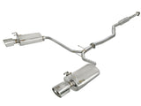 Takeda® (13-17) Accord Coupe 2-1/2" to 1-3/4" 304SS Cat-Back System