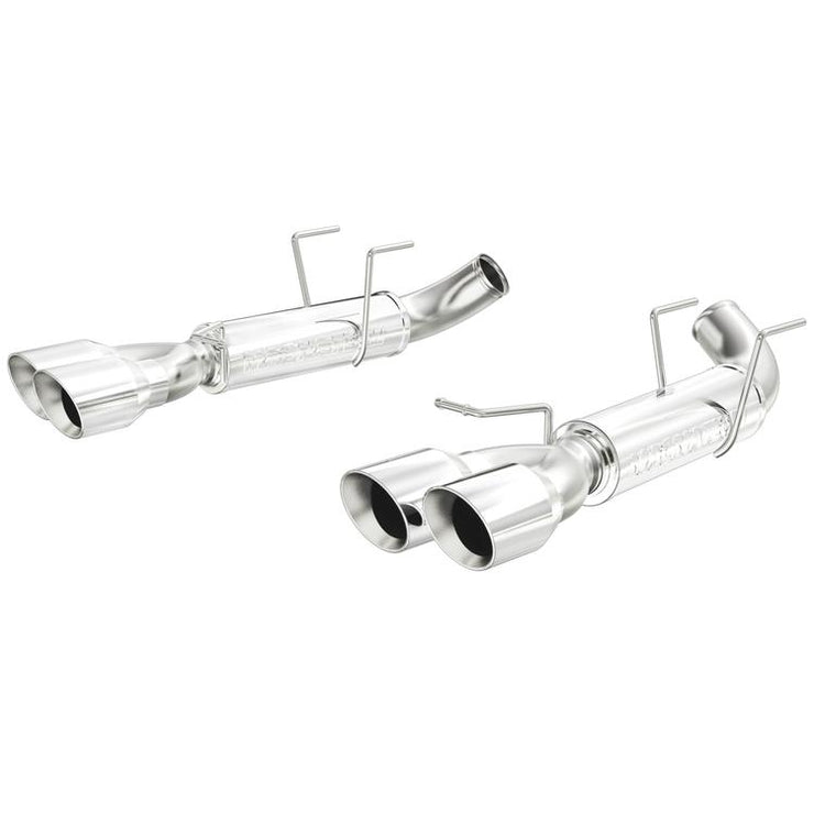 Magnaflow® (11-12) Mustang V8 409SS Axle-Back Exhaust System with Quad Rear Exit - 10 Second Racing