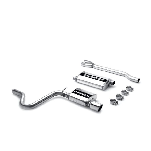 Magnaflow® (05-10) Charger/Magnum Street Series™ 409SS Cat-Back Exhaust System with Split Rear Exit - 10 Second Racing