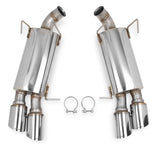 Hooker® (13-14) Mustang GT 304SS GT500 Style 3" Axle-Back System with Mufflers