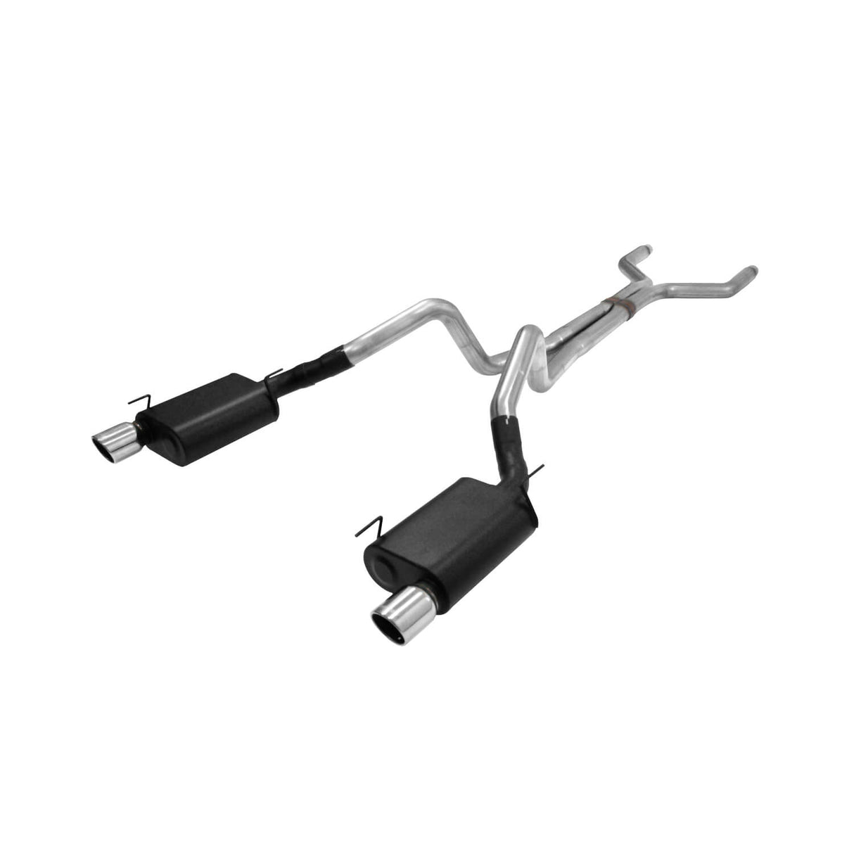 Flowmaster® (05-10) Mustang GT/GT500 American Thunder 409SS 3" Cat-Back System with Mufflers