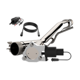 QTP® (14-18) Silverado/Sierra 1500 304SS 3" Aggressor Down Pipe (EXT/CREW CAB-SHORT BED)