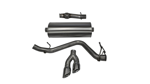 Corsa® (14-19) Silverado/Sierra 304SS Sport 3" Cat-Back System with Twin 4" OD TIps (119" WB)