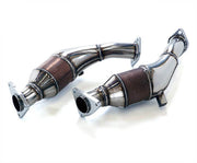 HKS® (09-20) 370Z 3" 304SS Dual 150 Cell Catalytic Converters