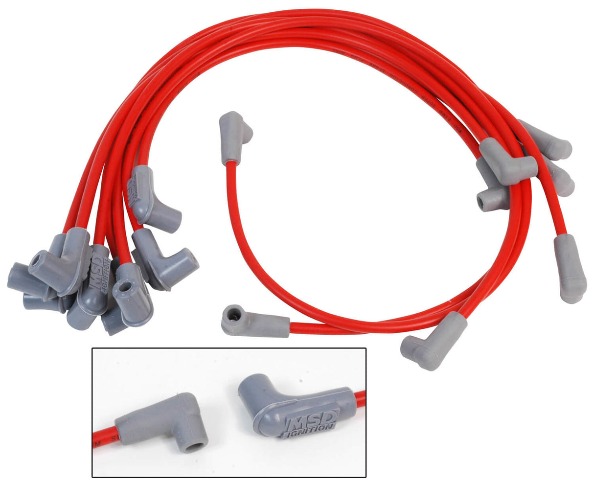 MSD® GM LS1 Super Conductor Spark Plug Wire for Use with MSD #8541 'Crab Cap'