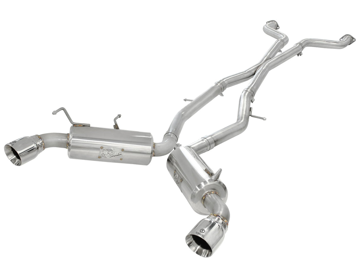 Takeda® (09-20) 370Z 304SS 2.5" Cat-Back System