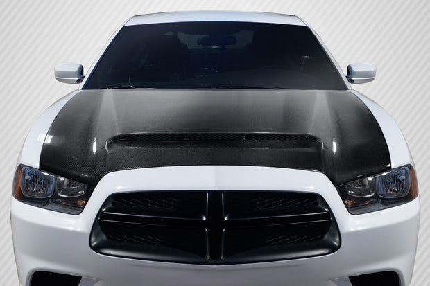 Carbon Creations® (11-14) Charger Demon Style Hood