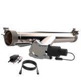 QTP® (09-18) RAM Pickup 5.7L 304SS 3" Valvetronic Aggressor Down Pipe