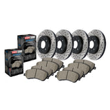 Stoptech® (13-20) Audi S3 Street Performance Drilled/Slotted Brake Kit