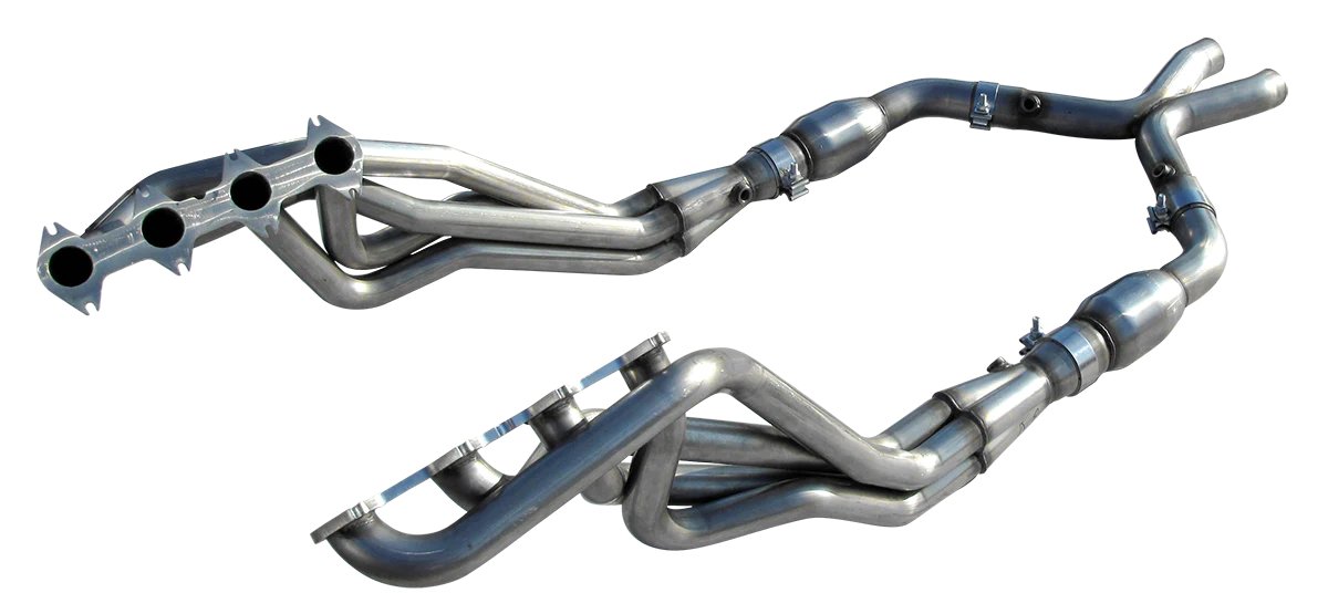 American Racing Headers® (05-10) Mustang GT 3V 304SS Long Tube Headers with Mid-Pipes