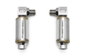 FabSpeed® Universal 90 Degree O2 Spacers with Catalytic Converters 