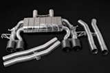 Capristo® (20-24) BMW M3(G80)/M4(G82) 309SS Cat-Back System with 200 Cell OPF/GPF & Carbon Fiber Tips