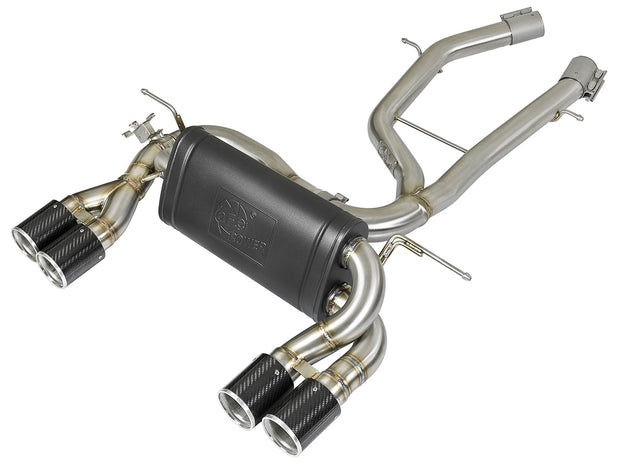 aFe® Mach Force XP™ 304 SS Axle-Back Exhaust System with Quad Rear Exit 