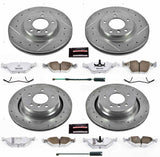 Power Stop® (98-02) BMW Z3 M Z26 Street Warrior Brake Kit - 10 Second Racing