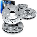 R1 Concepts® (14-20) Acura MDX ELine™ Drilled/Slotted Vented Brake Rotors