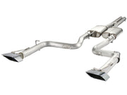 aFe® 49-42028 - Mach Force XP™ 409 SS Cat-Back Exhaust System with Split Rear Exit 