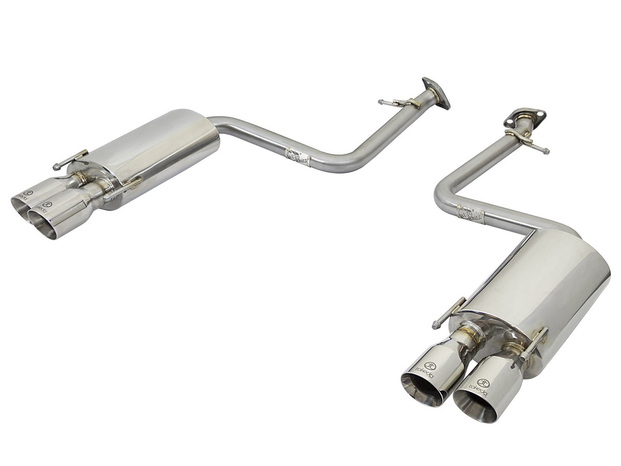 Takeda® (15-23) Lexus RC200t/RC300/RC350 2" 304SS Axle-Back Exhaust